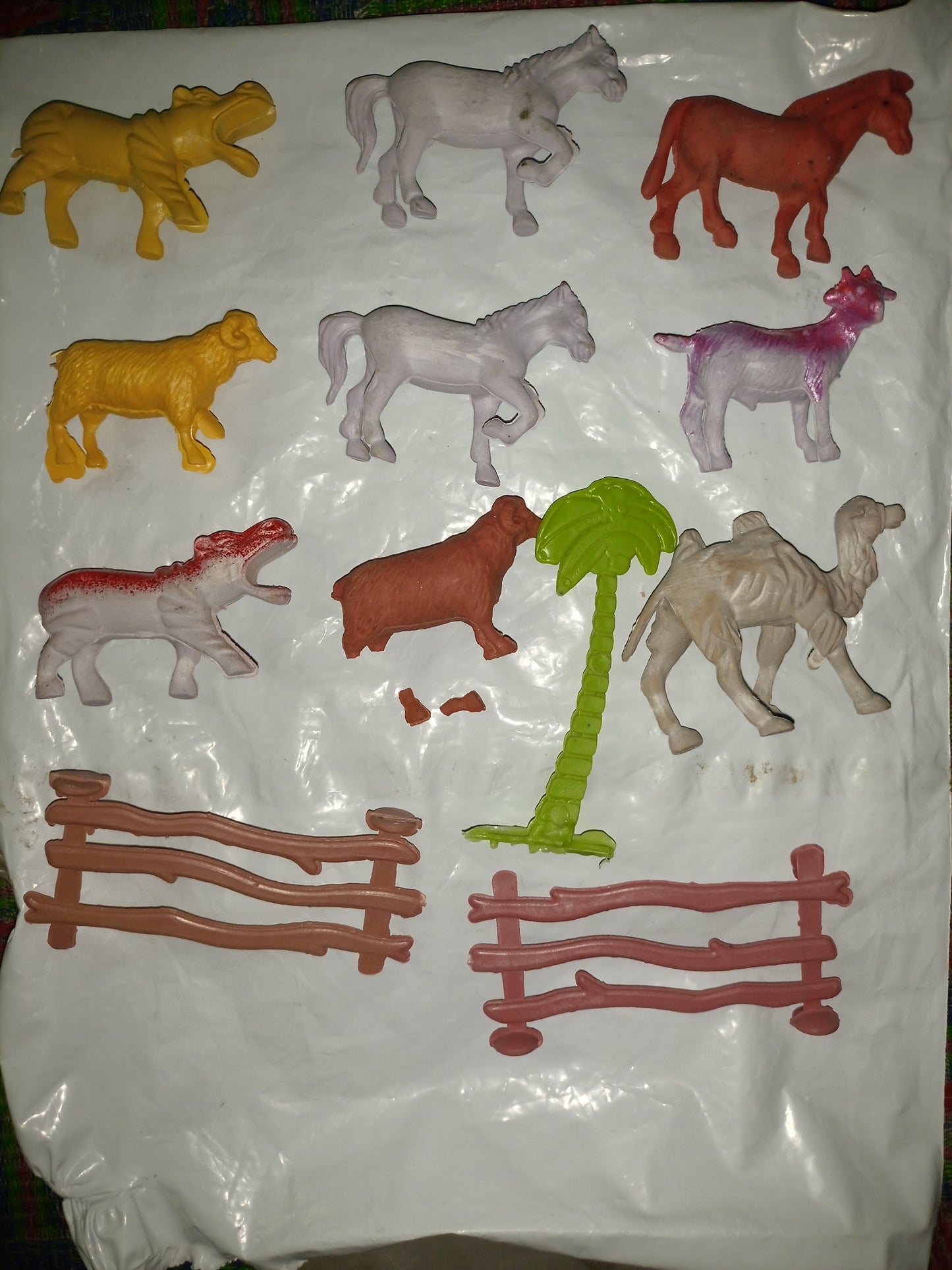 High Quality Rubber Wild Animal Zoo Set